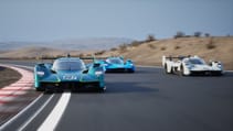 Aston Martin Valkyrie LM on track
