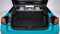 Nissan Leaf prototype interior boot