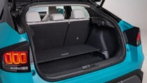 Nissan Leaf prototype interior boot