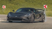 Rimac Nevera R cornering