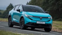 Nissan Leaf prototype exterior front three quarter dynamic