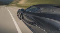 Rimac Nevera R driving