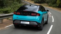 Nissan Leaf prototype exterior rear three quarter dynamic