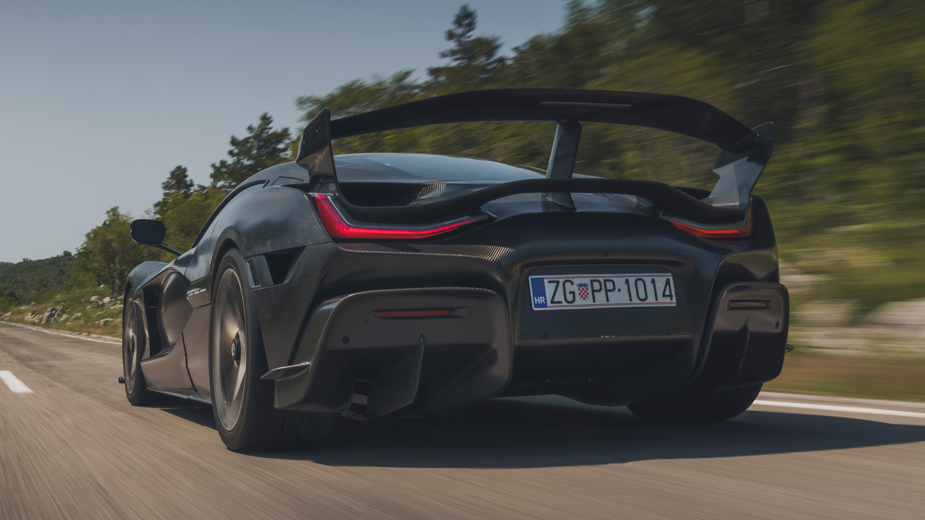 Rimac Nevera R rear