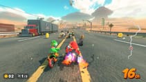 Mario Kart World action