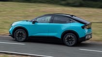 Nissan Leaf prototype exterior side dynamic