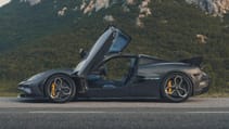 Rimac Nevera R profile door open