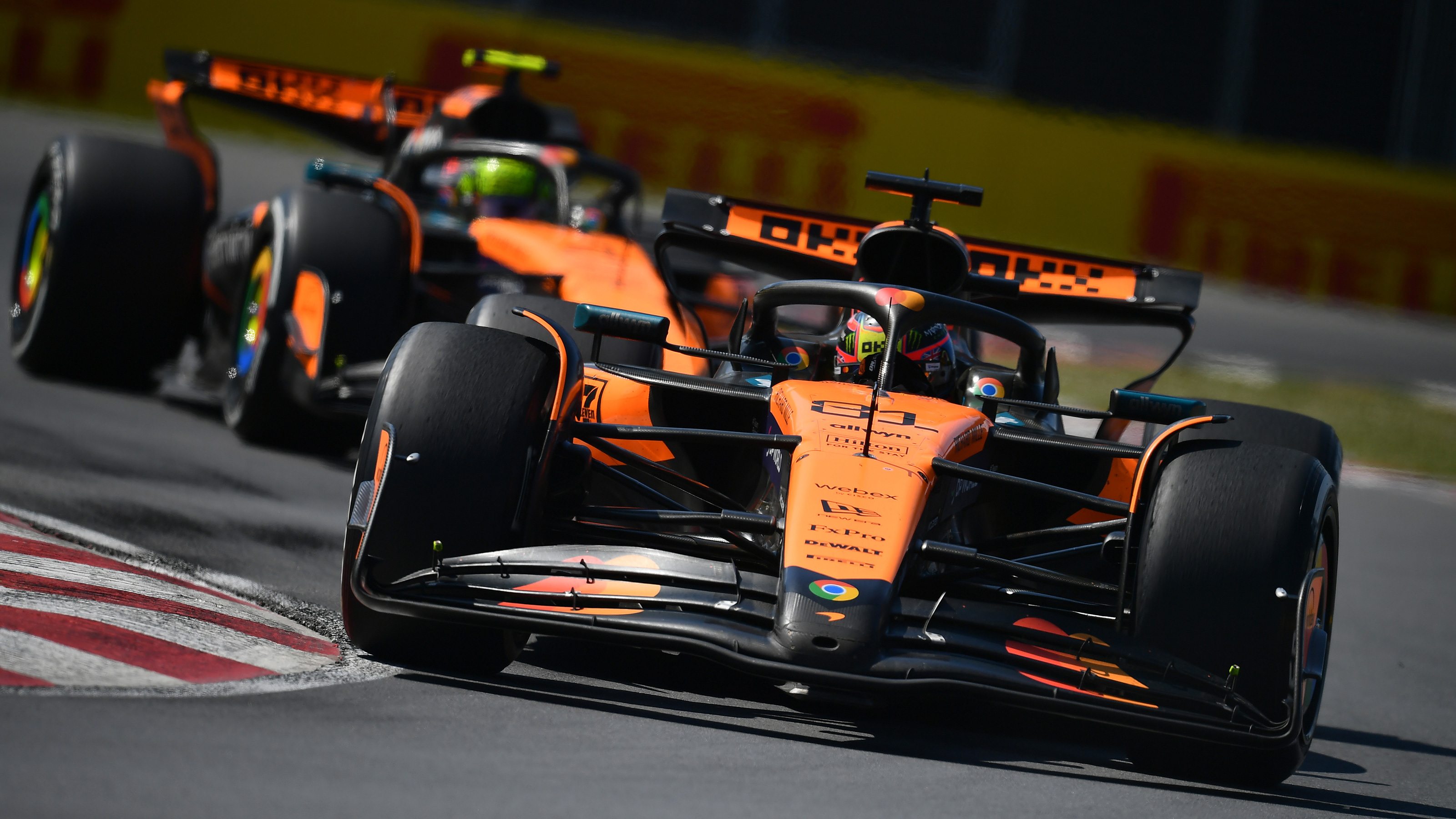 Oscar Piastri Lando Norris McLaren Canada crash