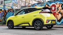 BYD Dolphin Surf exterior rear three quarter static