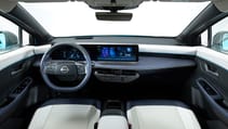 Nissan Leaf prototype interior front