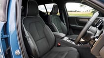 Volvo XC40 interior front seats