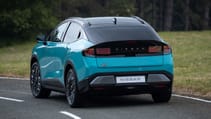 Nissan Leaf prototype exterior rear three quarter dynamic