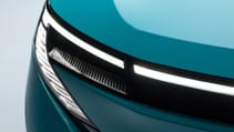 Nissan Leaf prototype exterior headlight