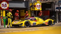 Ferrari Le Mans 24 Hours AF Corse pits