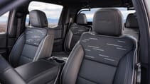 GMC Sierra EV interior front seats