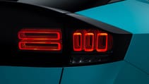 Nissan Leaf prototype exterior rear light