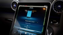 Mercedes-AMG GT 63 S E Performance interior infotainment screen