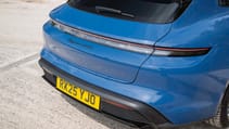 Porsche Taycan Sport Turismo exterior rear static