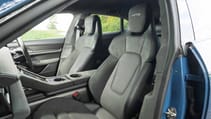 Porsche Taycan Sport Turismo interior front seats