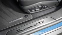 Porsche Taycan Sport Turismo interior door sill