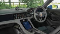 Porsche Taycan Sport Turismo interior front