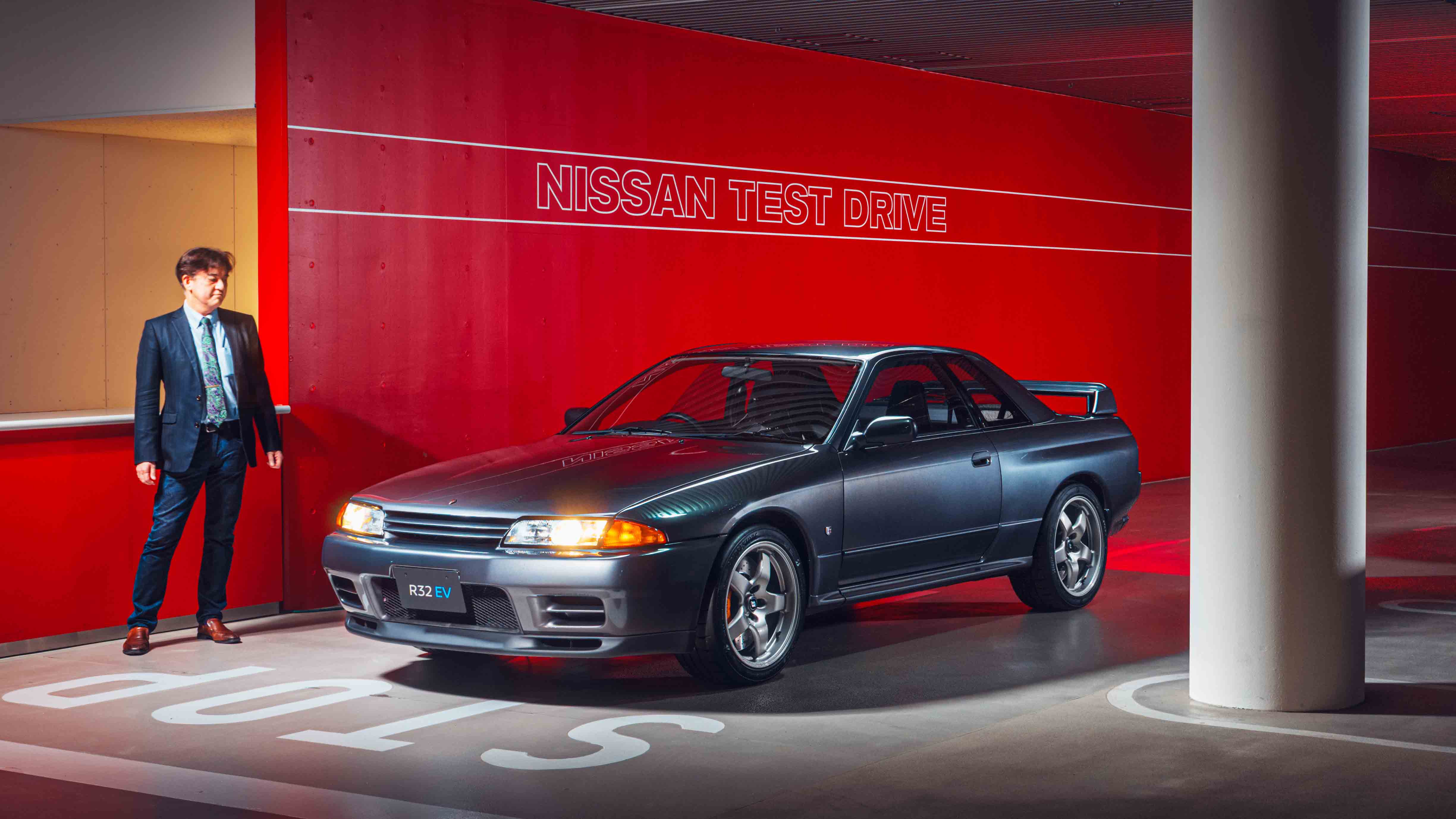 Nissan R32 Skyline EV restomod