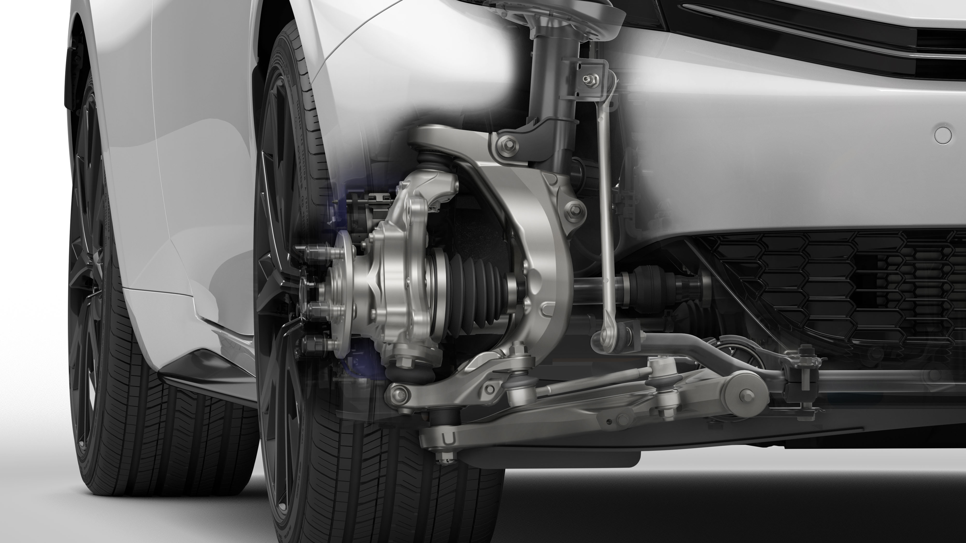 Honda Prelude Civic Type R suspension