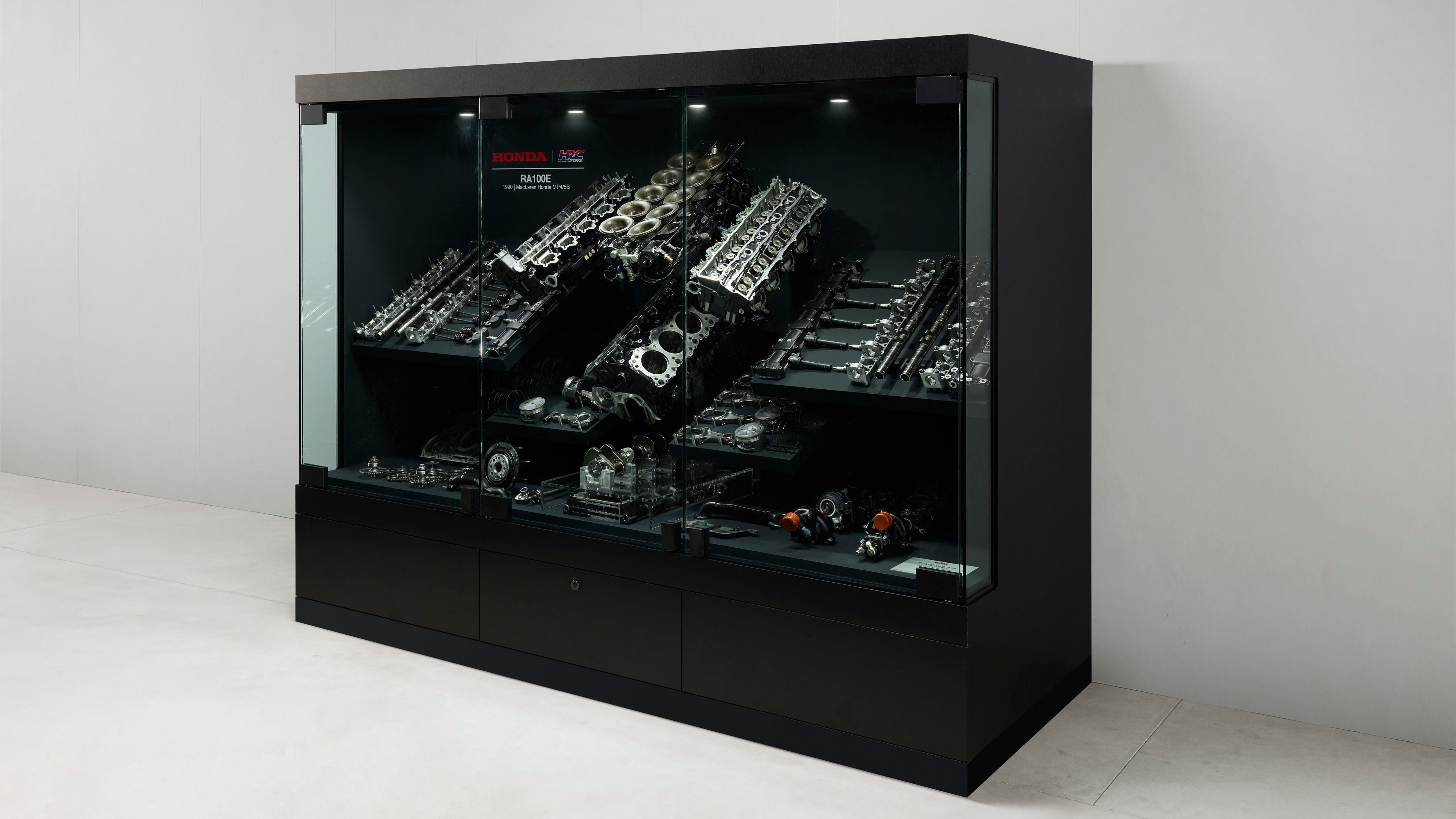 Ayrton Senna Honda V10 engine 1990