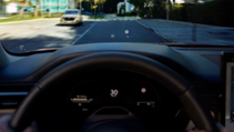 Technology shot of new Mazda CX-5 SUV, HUD
