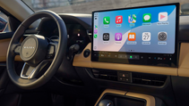Technology shot of new Mazda CX-5 SUV, central display
