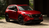Static front three quarter shot of new Mazda CX-5 SUV