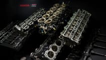 Ayrton Senna Honda V10 engine 1990