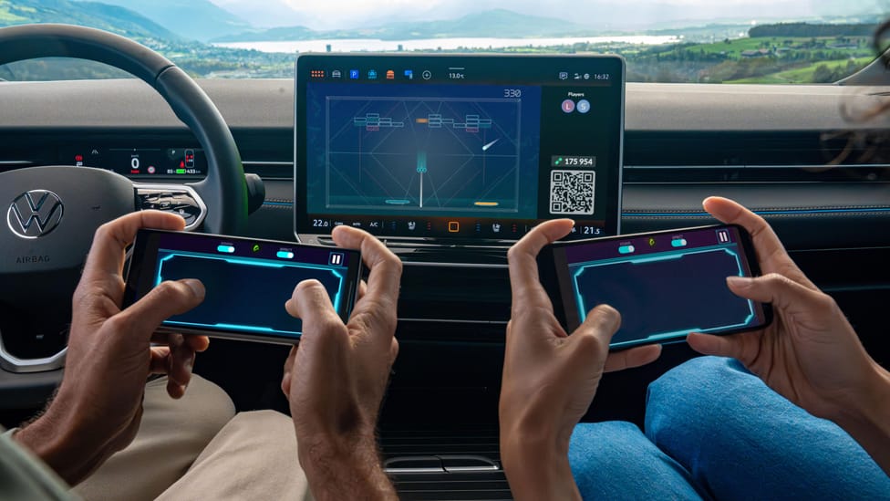 Volkswagen Atari in car gaming
