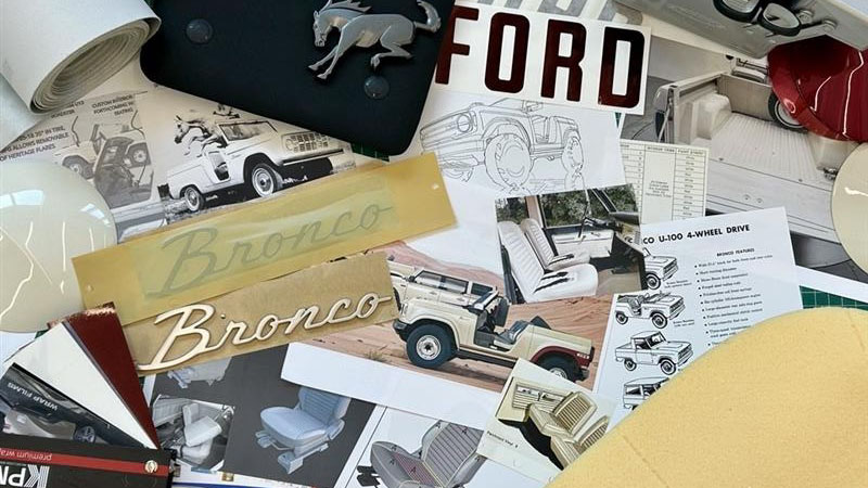 Ford Bronco Roadster Concept revealed