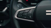 Dacia Bigster steering wheel buttons
