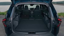 Dacia Bigster rear seats down