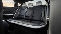 Kia K4 interior rear seats