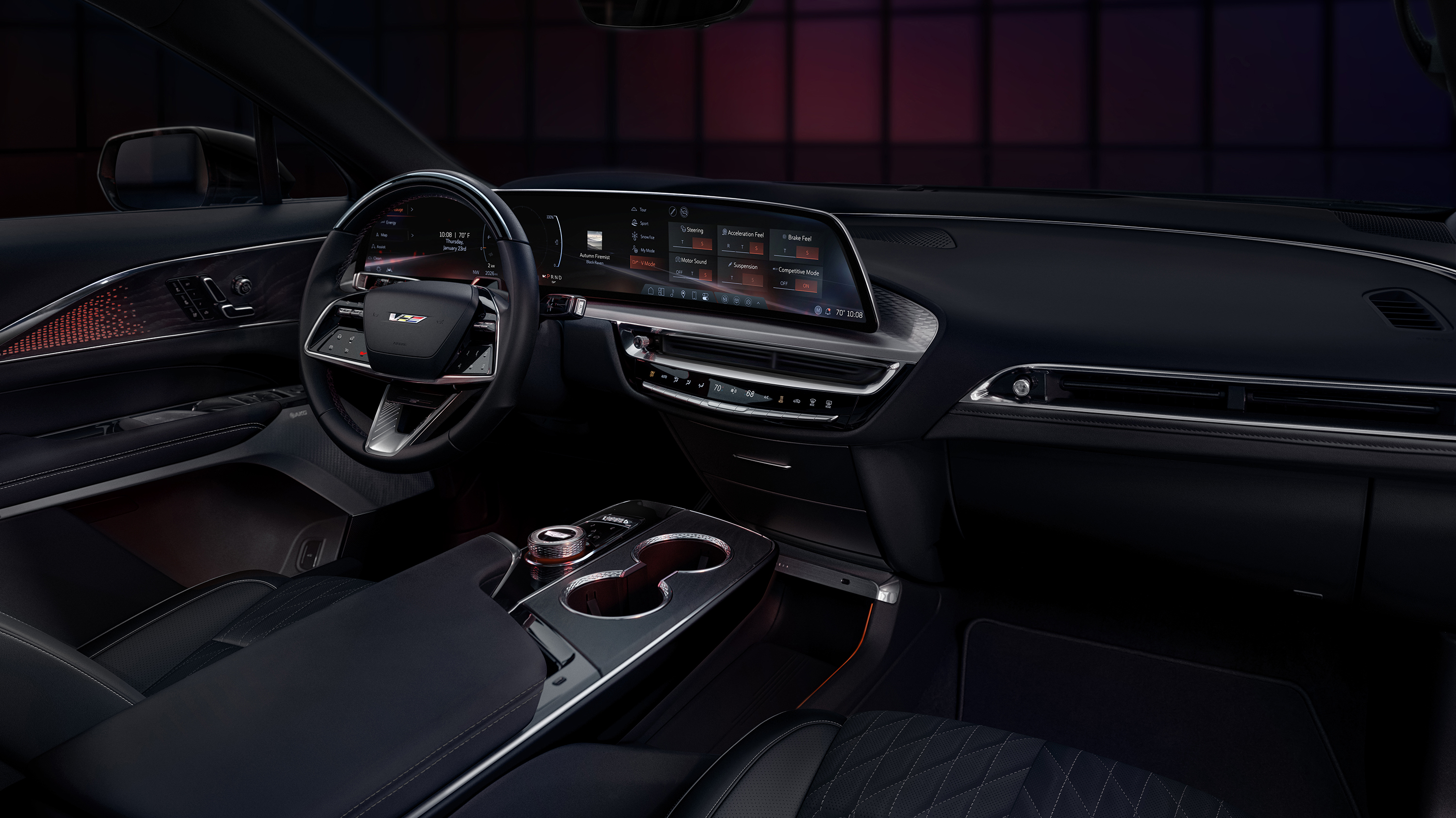 Cadillac Lyriq-V review interior