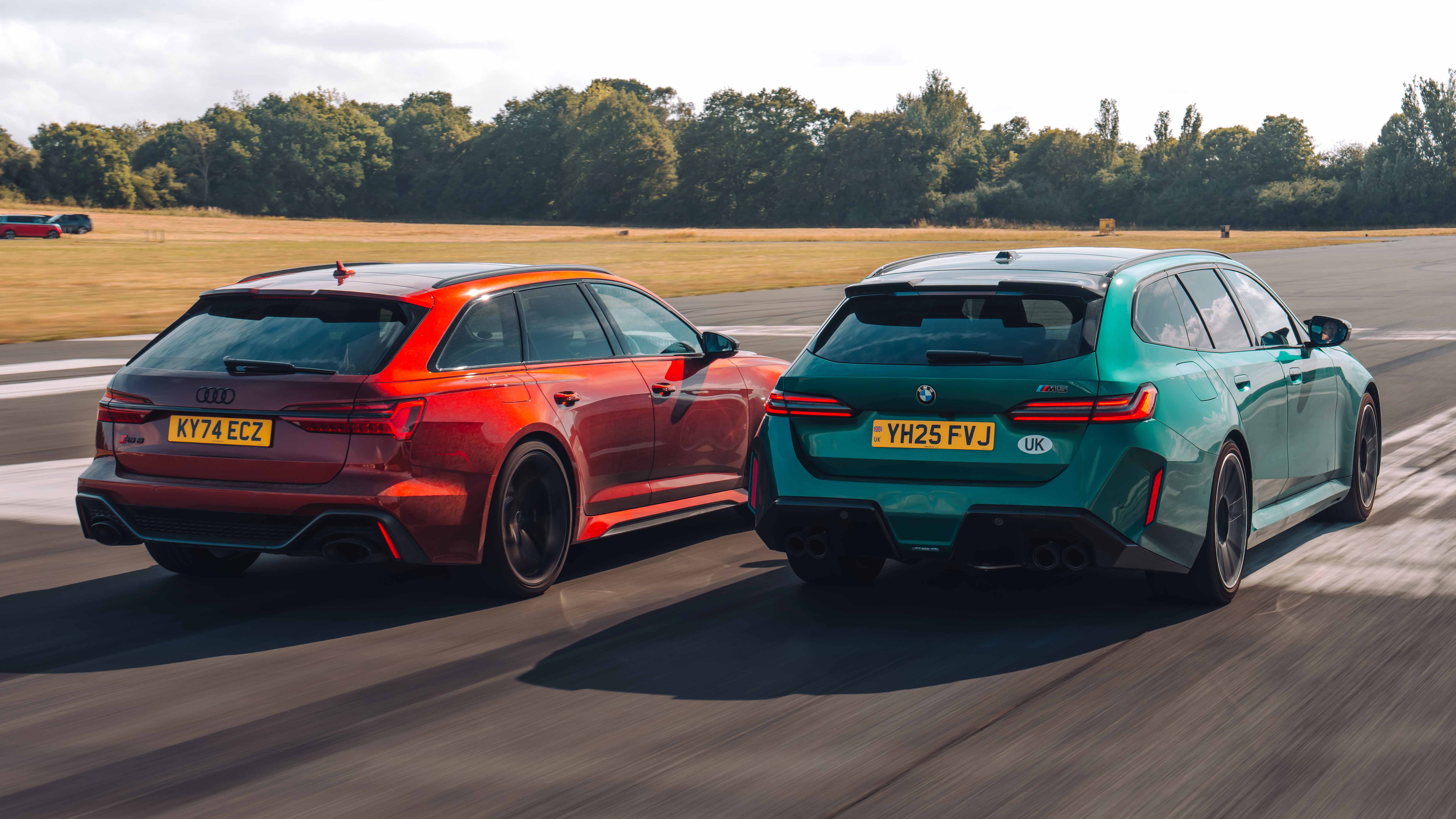 Audi RS6 Avant, BMW M5 Touring