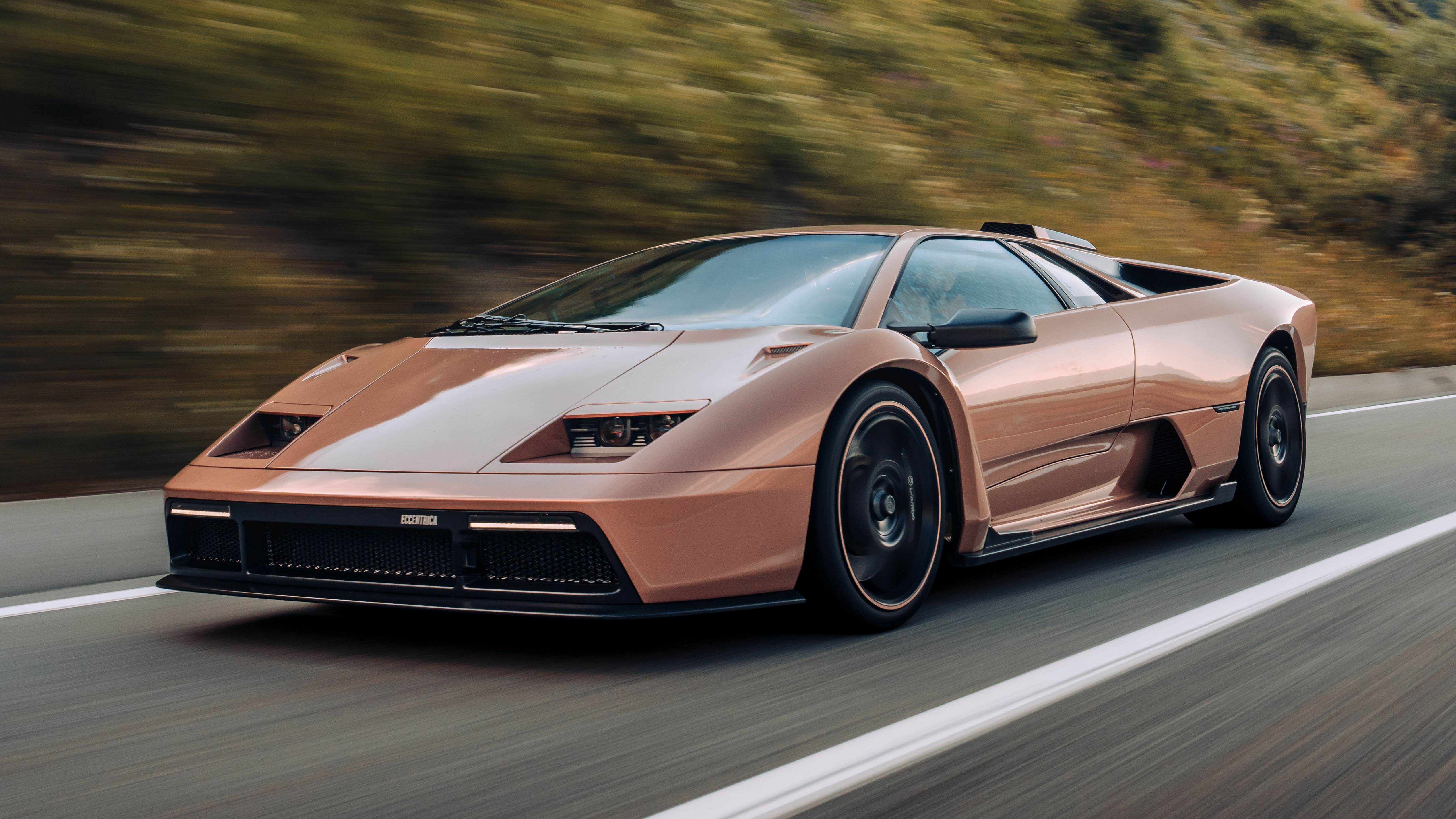 Eccentrica V12 Lamborghini Diablo restomod Top Gear review