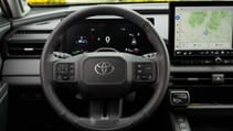 Toyota RAV4 HEV Limited interior steering wheel