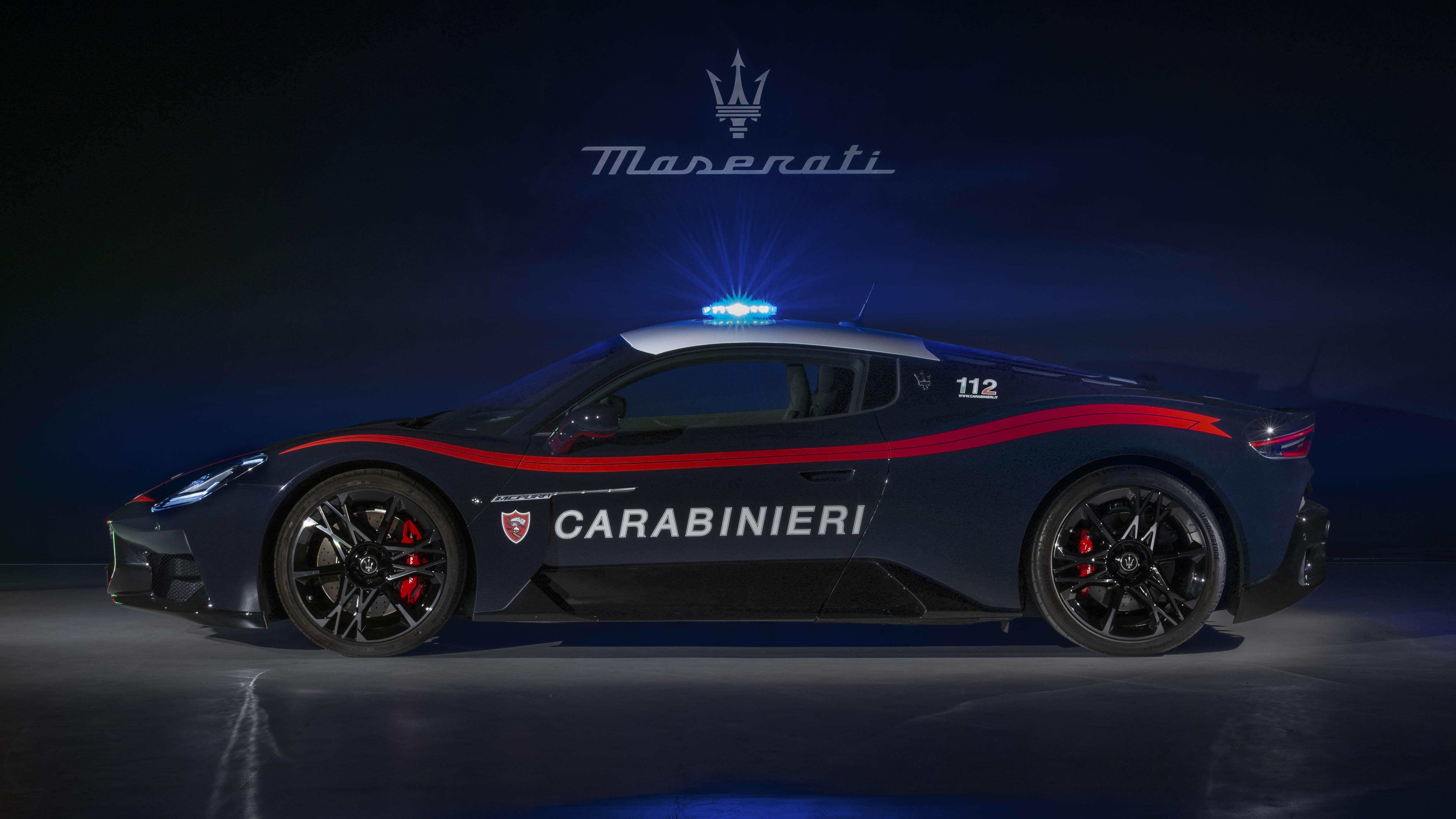 Maserati MCPura Carabinieri Top Gear