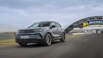 2025 Vauxhall Mokka GSE on track