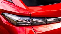 2025 Peugeot E-408 review rear light