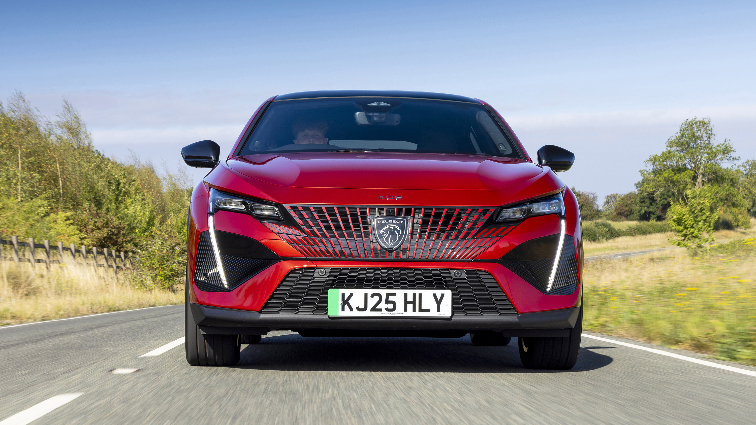 2025 Peugeot E-408 review front