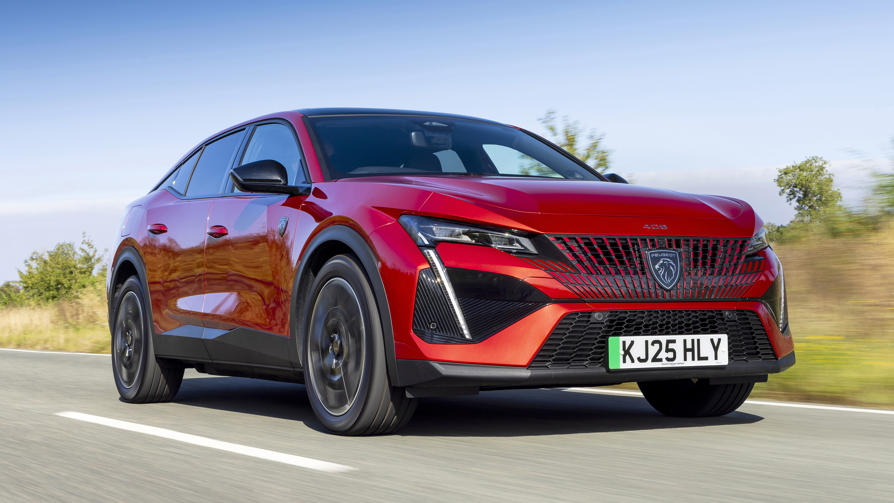 2025 Peugeot E-408 review front driving