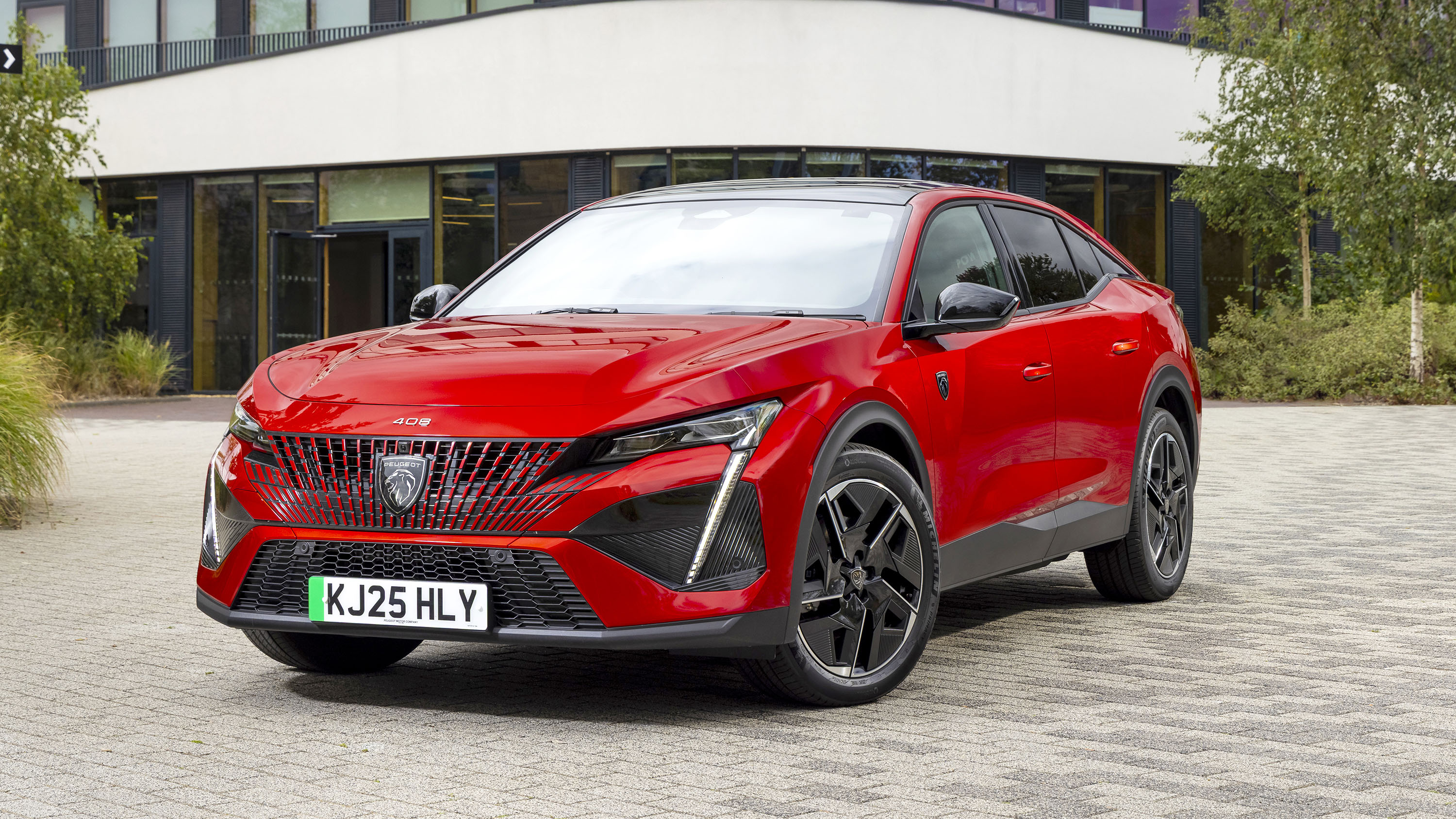 2025 Peugeot E-408 review front angle