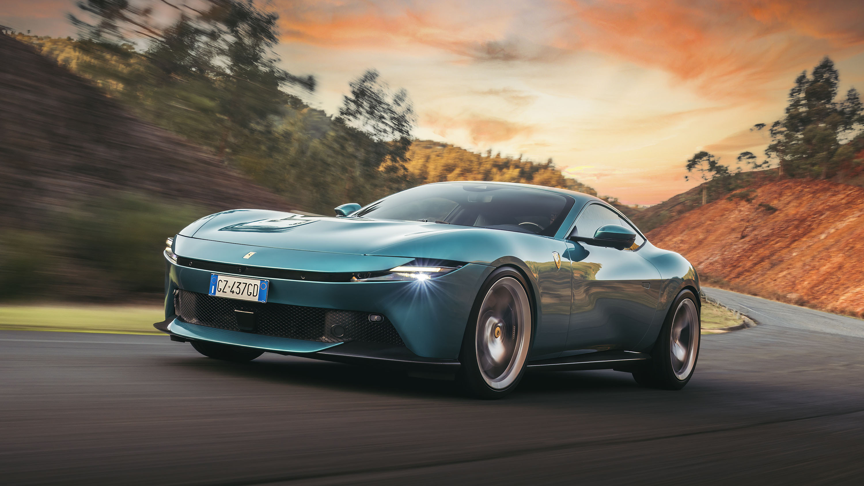 2025 Ferrari Amalfi review front action