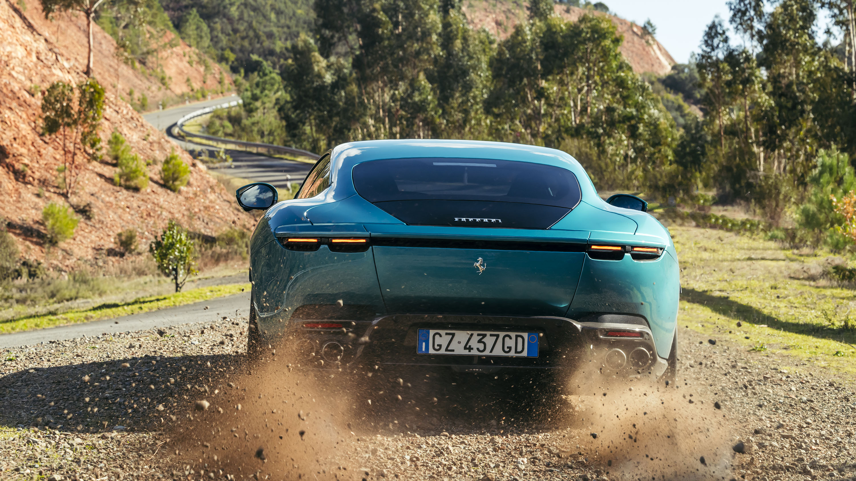 2025 Ferrari Amalfi review rear skid