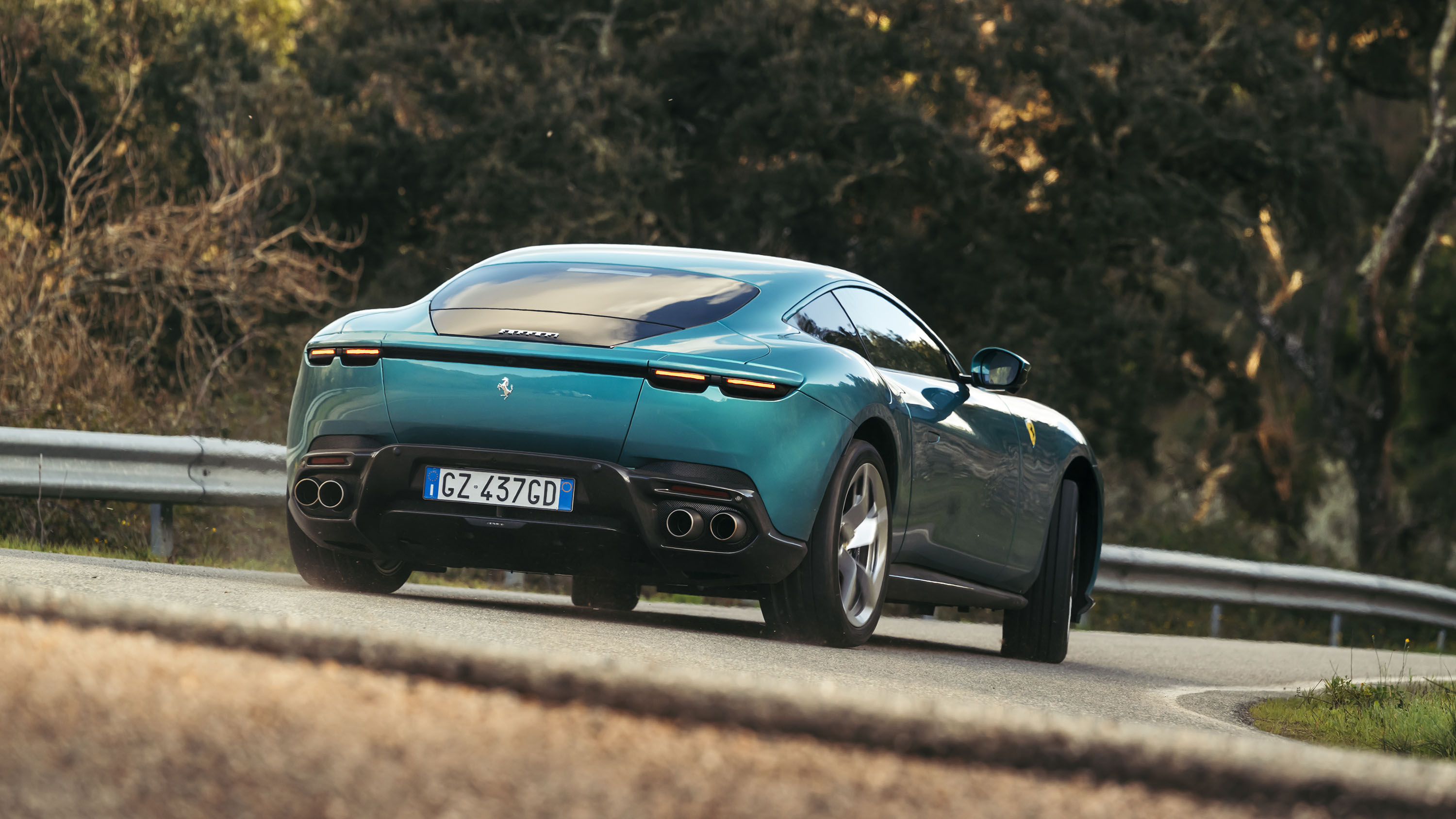 2025 Ferrari Amalfi review sideways